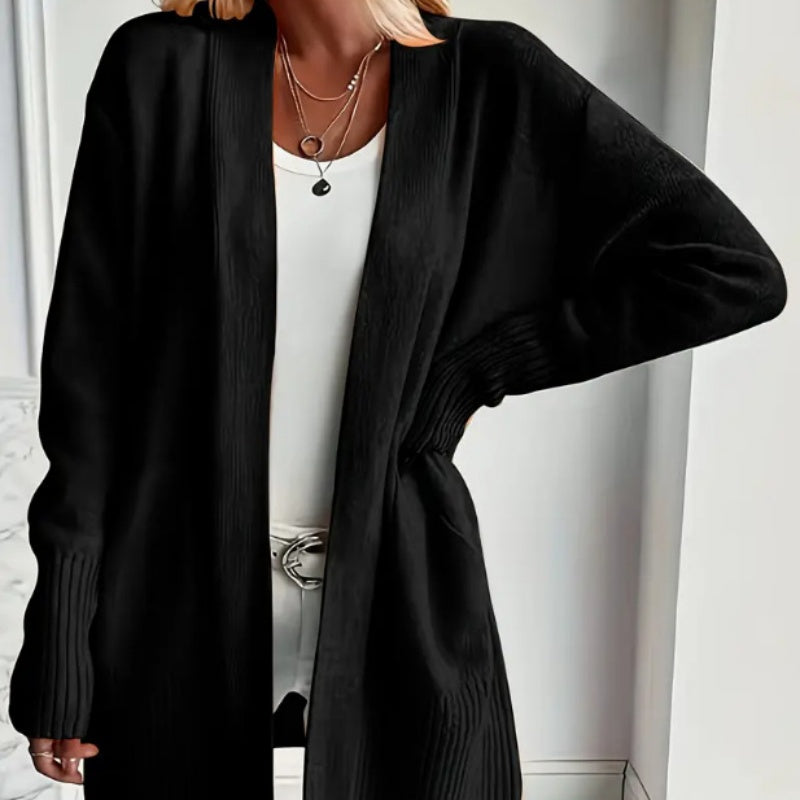 👚Damski miękki, przytulny kardigan z otwartym przodem