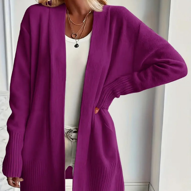👚Damski miękki, przytulny kardigan z otwartym przodem
