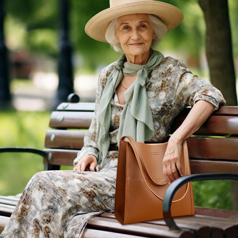 Prosta monochromatyczna torebka premium 👜