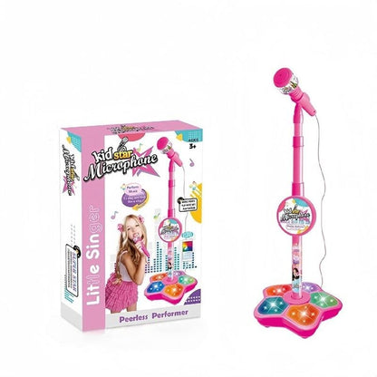 🎅Gorąca wyprzedaż świąteczna 60% zniżki🎁 Zabawka mikrofonowa, zabawka karaoke z oświetleniem