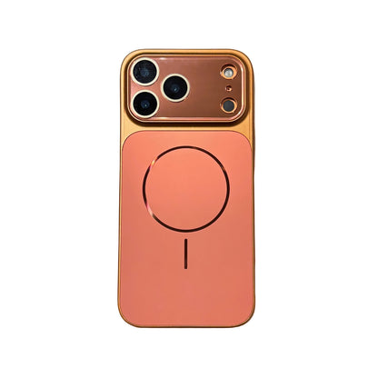 Nowe luksusowe, matowe, metaliczne etui ochronne MagSafe odporne na upadki do serii iPhone