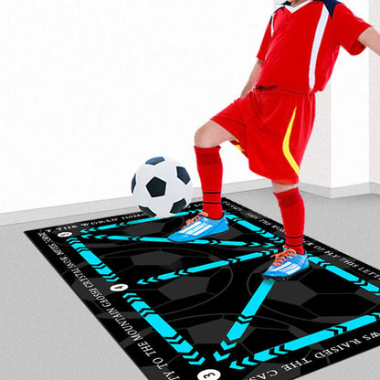 ⚽Mata treningowa do piłki nożnej na każdym poziomie zaawansowania (antypoślizgowa, bezgłośna)