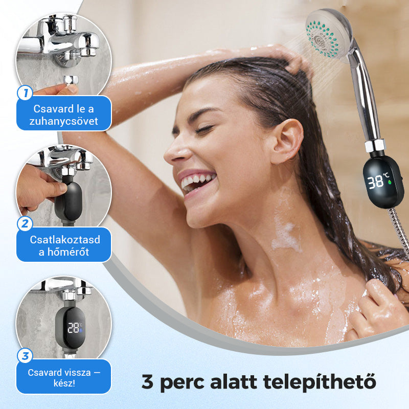 🌈2+2 BREZPLAČNO🚿 Prikazovalnik temperature v tušu – varno kopanje za otroke in starejše！