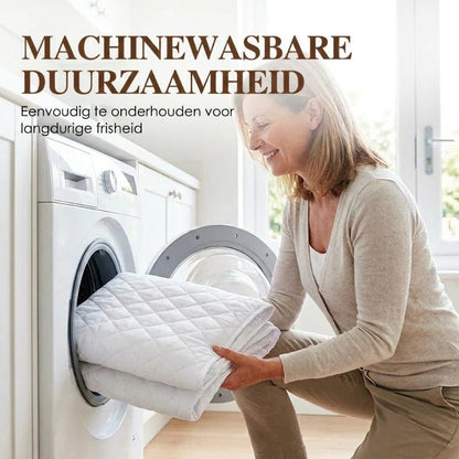 Komplet vodoodporne prevleke za vzmetnico in vzglavnik