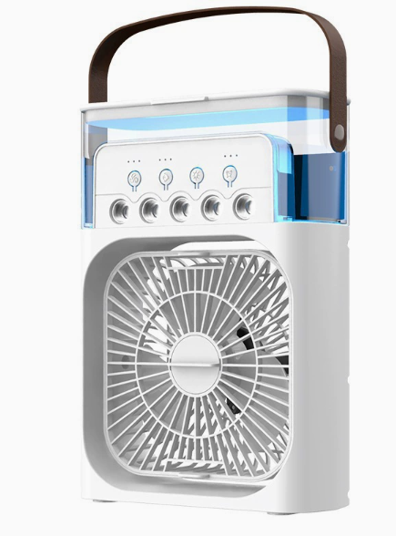 Namizni ventilator z vlažilnikom in hladilnim učinkom »Ice Mist«