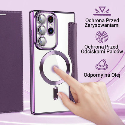 Nov usnjen ovitek za Samsung mobilni telefon
