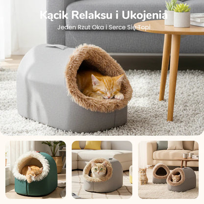 💥Wyprzedaż🐾Zimowe legowisko dla zwierząt domowych🐈🐕