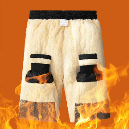 【M-4XL】👖Zimowe męskie ocieplane spodnie z grafenowymi nakolannikami