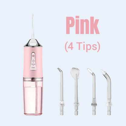 🦷 Prenosni ustni irigator z zobno nitko