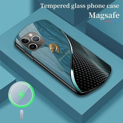 Spersonalizowane etui na telefon Dragon Magsafe Glass