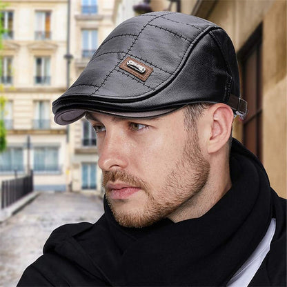🎩Nova modna usnjena baretka