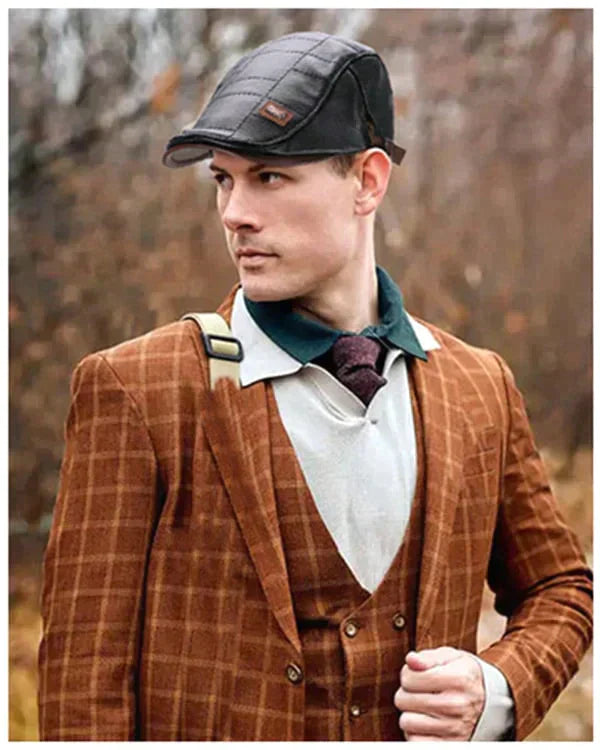 🎩Nova modna usnjena baretka