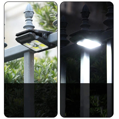 🌿 Lampa solarna z klipsem i czujnikiem ruchu – 🔥Kup 2 teraz i otrzymaj 1 gratis! Idealna do ogrodów, balkonów i tarasów! 🏡✨