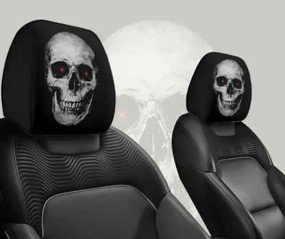😆 Zabawne pokrowce na zagłówki samochodowe z motywem kreskówek - 2D, uniwersalny rozmiar 2D 🚗