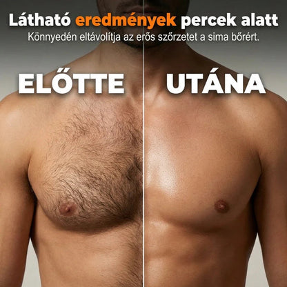 Nežna krema za odstranjevanje dlak za moške – brez draženja