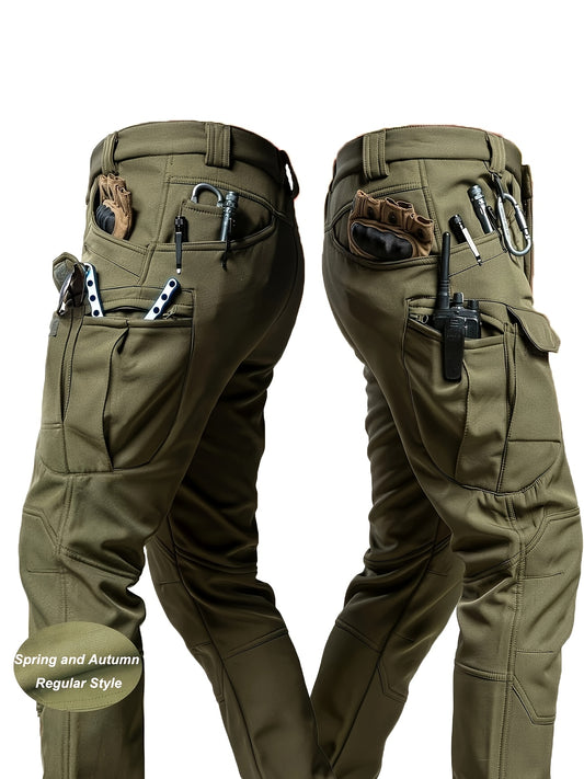 Męskie spodnie trekkingowe typu softshell outdoor