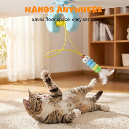 🐈Avtomatska, zložljiva igračka za mačke💡
