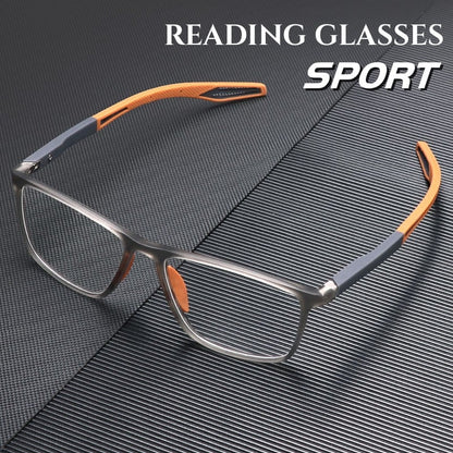🔥Męskie sportowe ultralekkie okulary anty-niebieskie do korekcji prezbiopii  30 recenzji