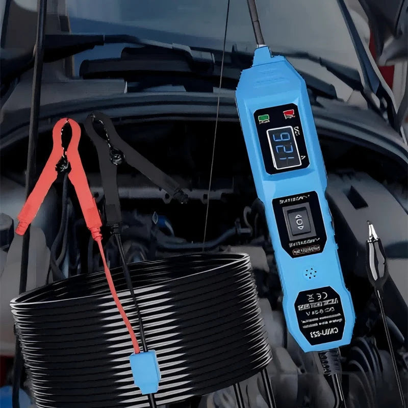 🔥3,5–36 V tester avtomobilskih vezij z LED-diodo