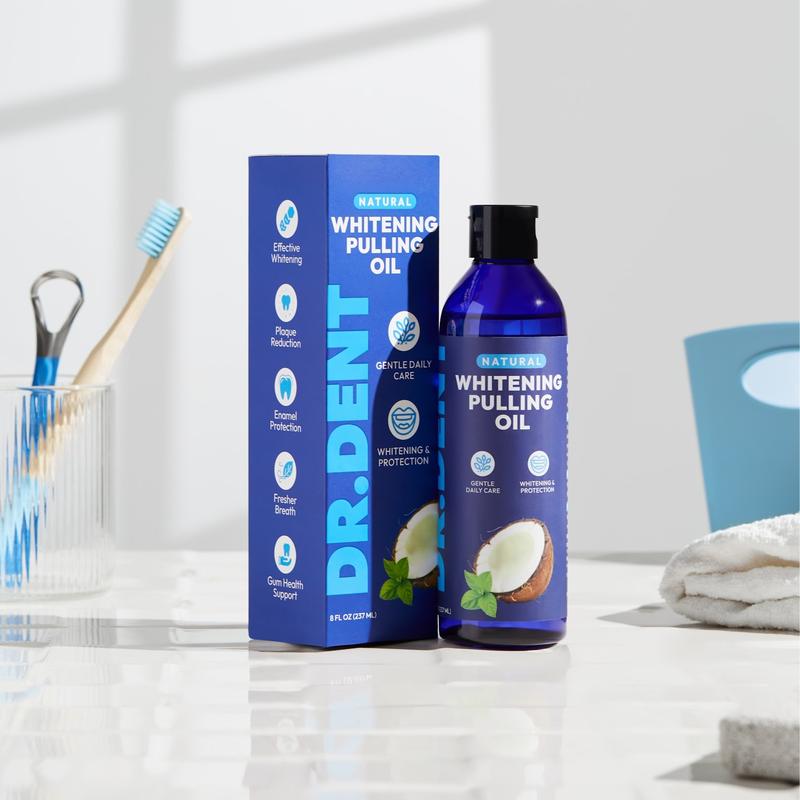 Coconut oil mouthwash