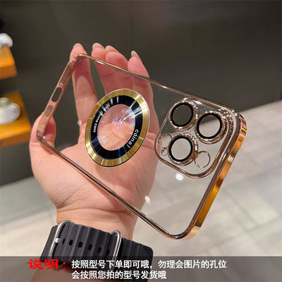 ✨Przezroczyste etui magnetyczne do iPhone'a