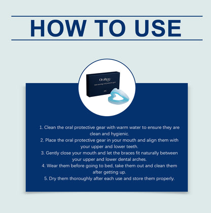 ✨[Oficjalny sklep marki] Regulowany ustnik przeciw chrapaniu Flanora®, rozmiar uniwersalny