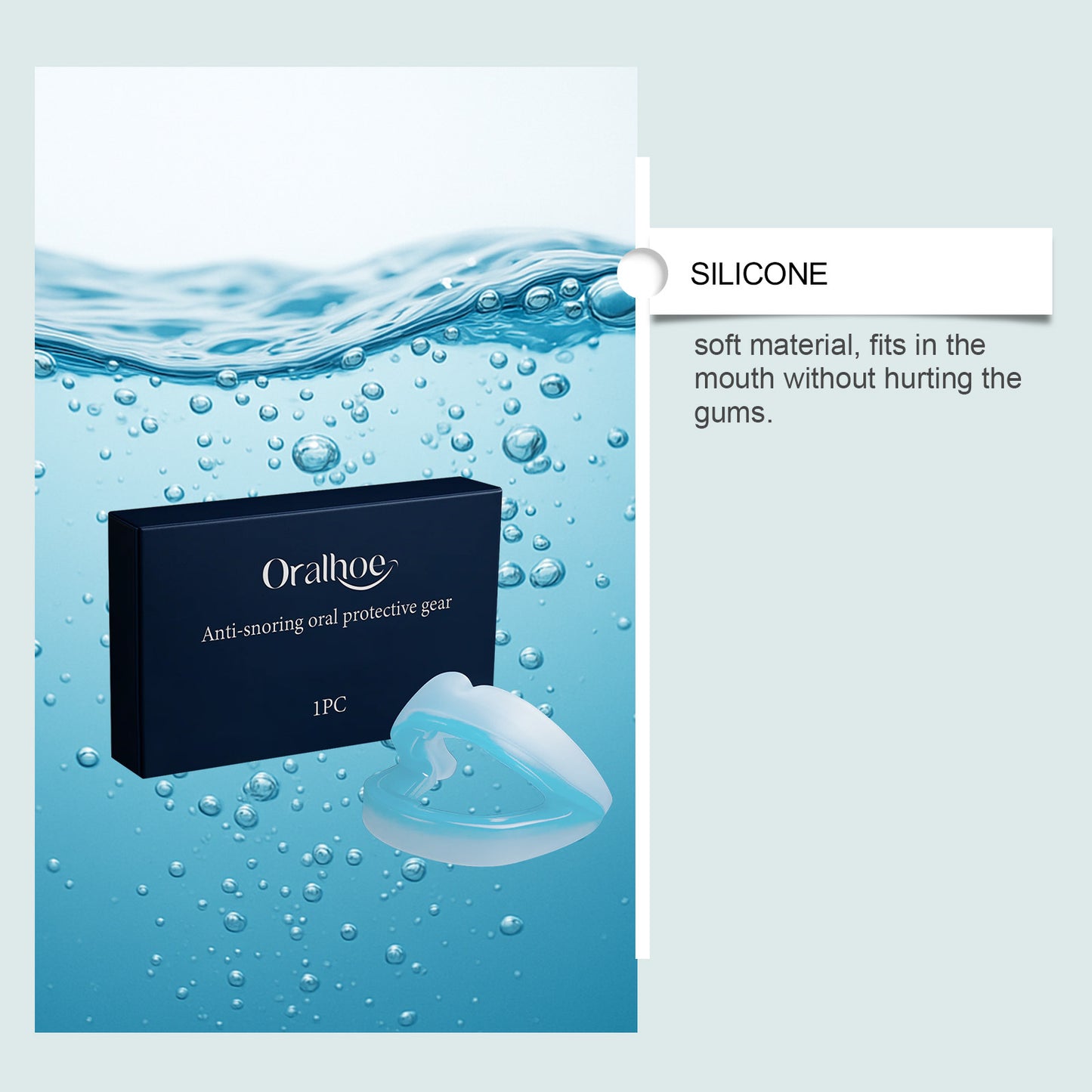 ✨[Oficjalny sklep marki] Regulowany ustnik przeciw chrapaniu Flanora®, rozmiar uniwersalny