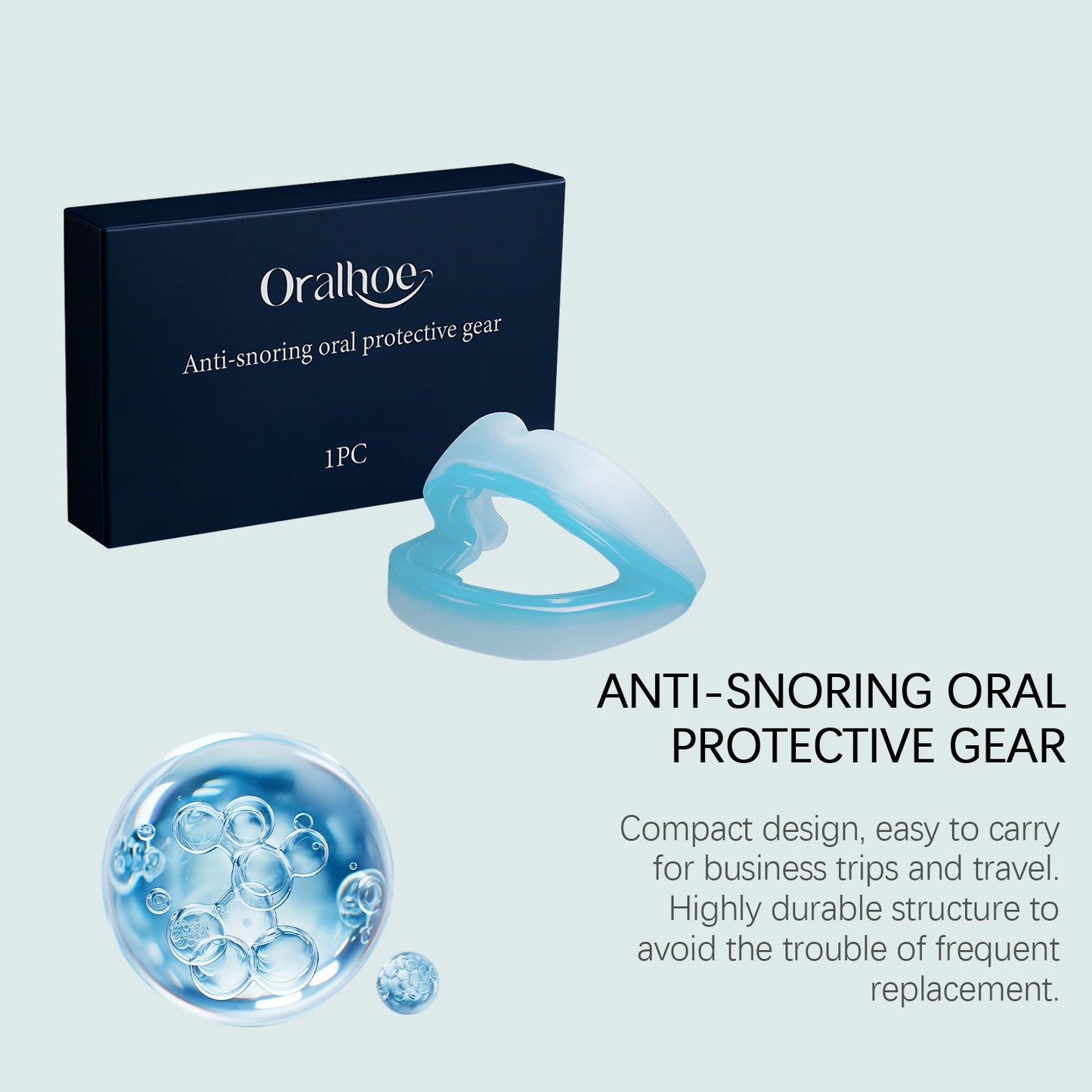 ✨[Oficjalny sklep marki] Regulowany ustnik przeciw chrapaniu Flanora®, rozmiar uniwersalny