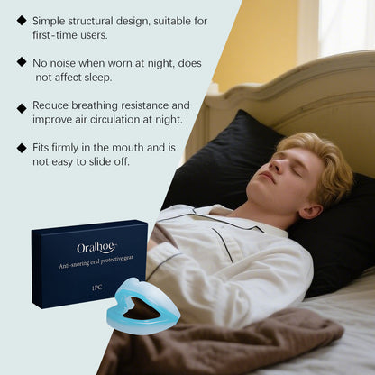 ✨[Oficjalny sklep marki] Regulowany ustnik przeciw chrapaniu Flanora®, rozmiar uniwersalny