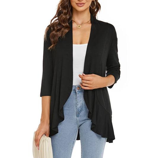 Women's Casual Lightweight Open Front Cardigans