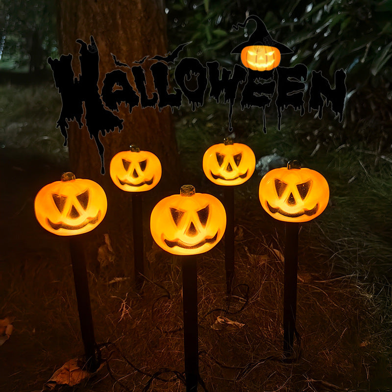 👻🎁6 lampek ogrodowych LED zasilanych energią słoneczną na Halloween