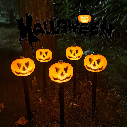 👻🎁6 lampek ogrodowych LED zasilanych energią słoneczną na Halloween