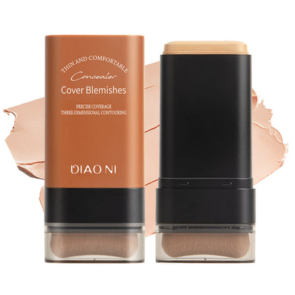 🔥Kup 1, a 1 dostaniesz GRATIS✨2025 Instant Concealing Foundation Stick z wbudowanym pędzlem