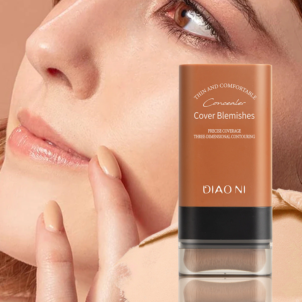 🔥Kup 1, a 1 dostaniesz GRATIS✨2025 Instant Concealing Foundation Stick z wbudowanym pędzlem