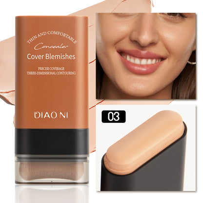 🔥Kup 1, a 1 dostaniesz GRATIS✨2025 Instant Concealing Foundation Stick z wbudowanym pędzlem
