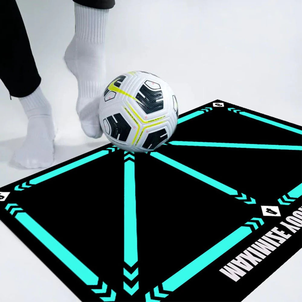 ⚽Mata treningowa do piłki nożnej na każdym poziomie zaawansowania (antypoślizgowa, bezgłośna)