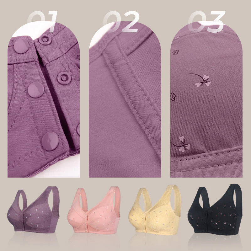 【🔥Kup 1 i otrzymaj 1 gratis】💖Biustonosz zapinany z przodu