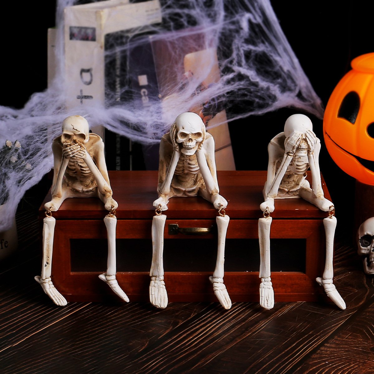 🎃👻💀 Symulacja kominka na Halloween