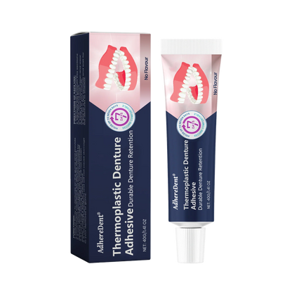 Lepilo za proteze AdhereDent® – stabilnost in naravno udobje nošenja