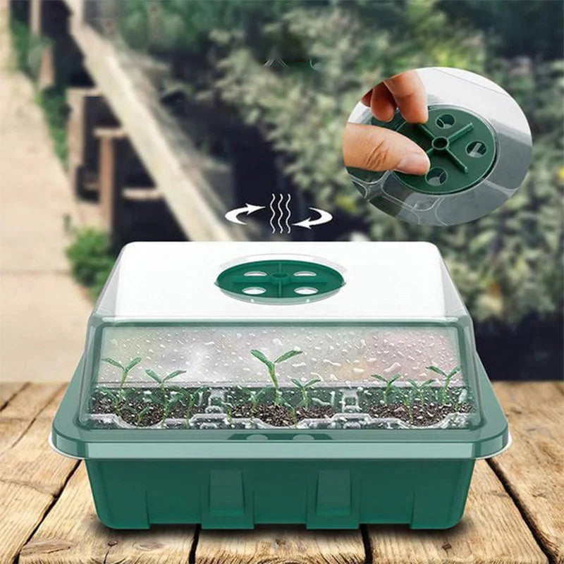 🌱 Pladenj za sadike z vgrajeno rastno lučko