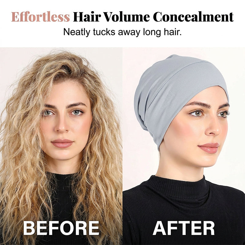 Mehak raztegljiv turban klobuk za ženske