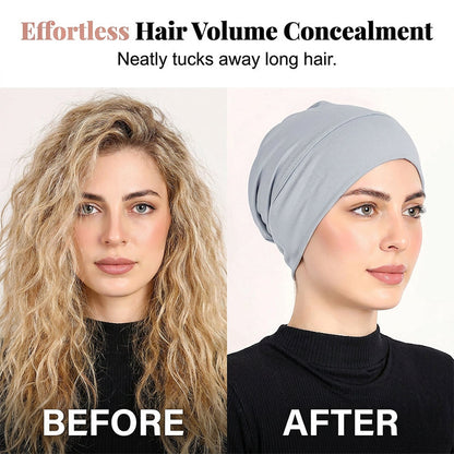 Mehak raztegljiv turban klobuk za ženske
