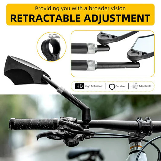 Lustro na kierownicę roweru z regulacją 360°