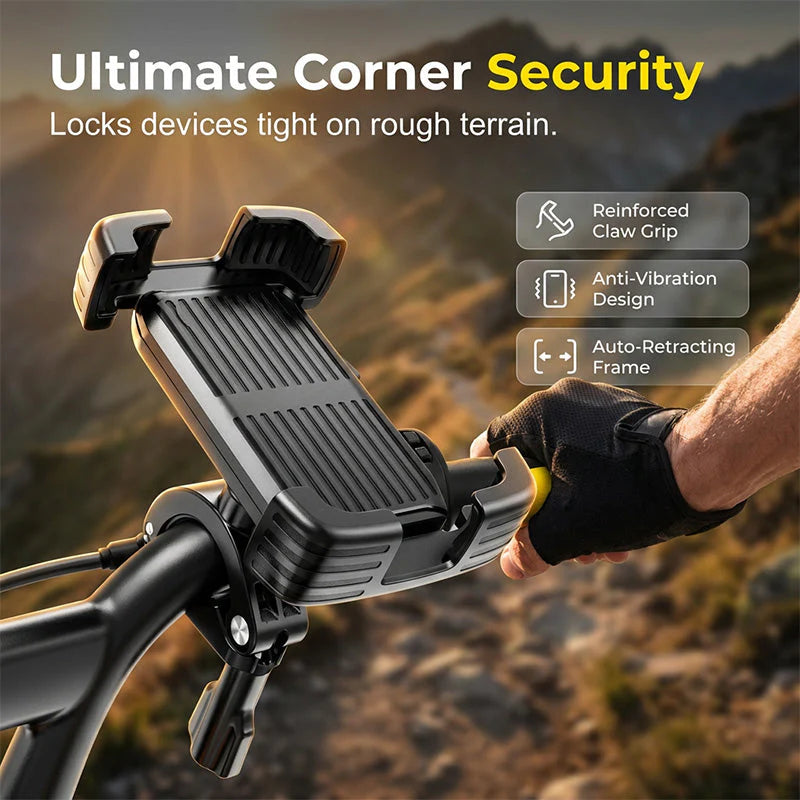 Secure Grip držalo za mobilni telefon za motorno kolo
