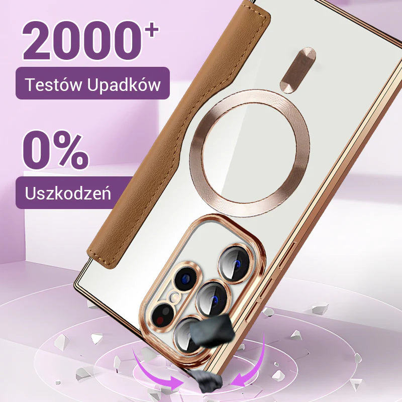 Nov usnjen ovitek za Samsung mobilni telefon