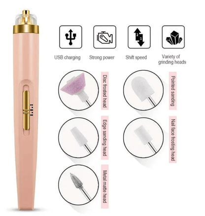GLAMICS ELEKTRYCZNY PROFESJONALNY ZESTAW DO MANICURE I PAZNOKCI💅