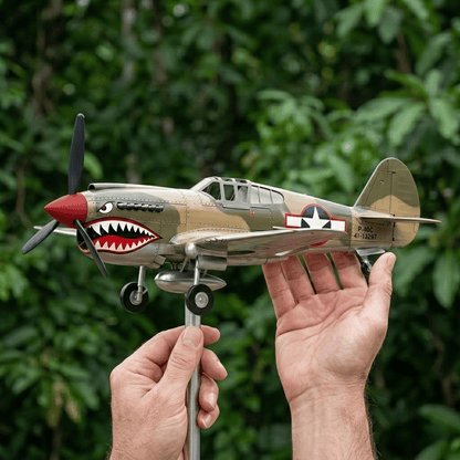 Vrtni mlin na veter, lovsko letalo Shark Mouth