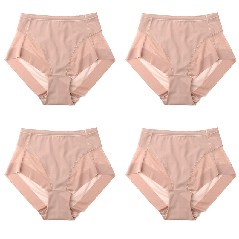 💞Kup 2 i otrzymaj 1 za darmo🔥Bezszwowe majtki modelujące Ice Silk z wysoką talią