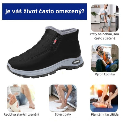 Ergonomiczne, zimowe buty ortopedyczne na ból stóp, kolan i pleców - Unisex