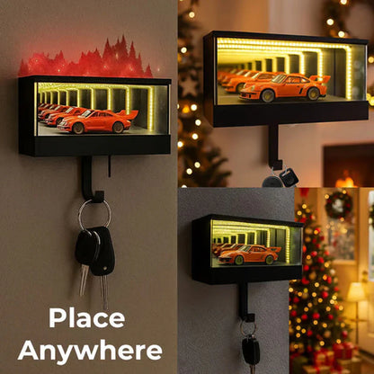 🚗Brelok samochodowy LED Infinity Mirror🎄Pokaż swoje ulubione samochody